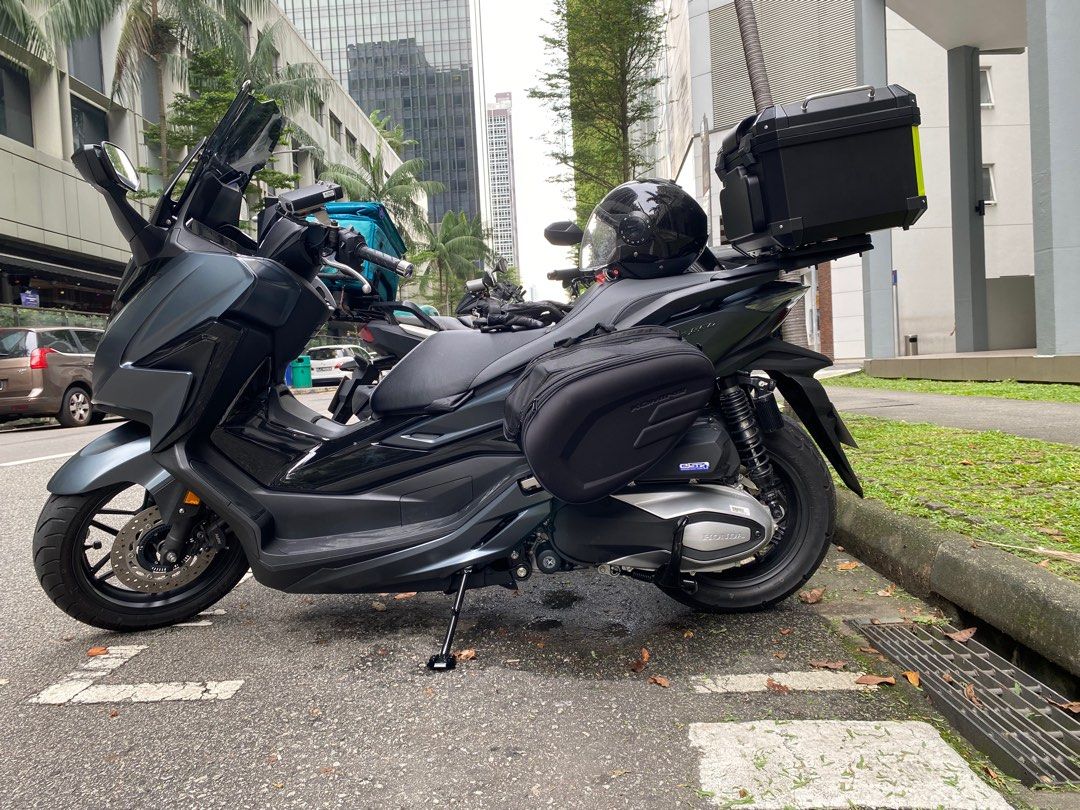 MODIFIED FOR SCOOTERS Komine SA212 Waterproof Saddle Bag