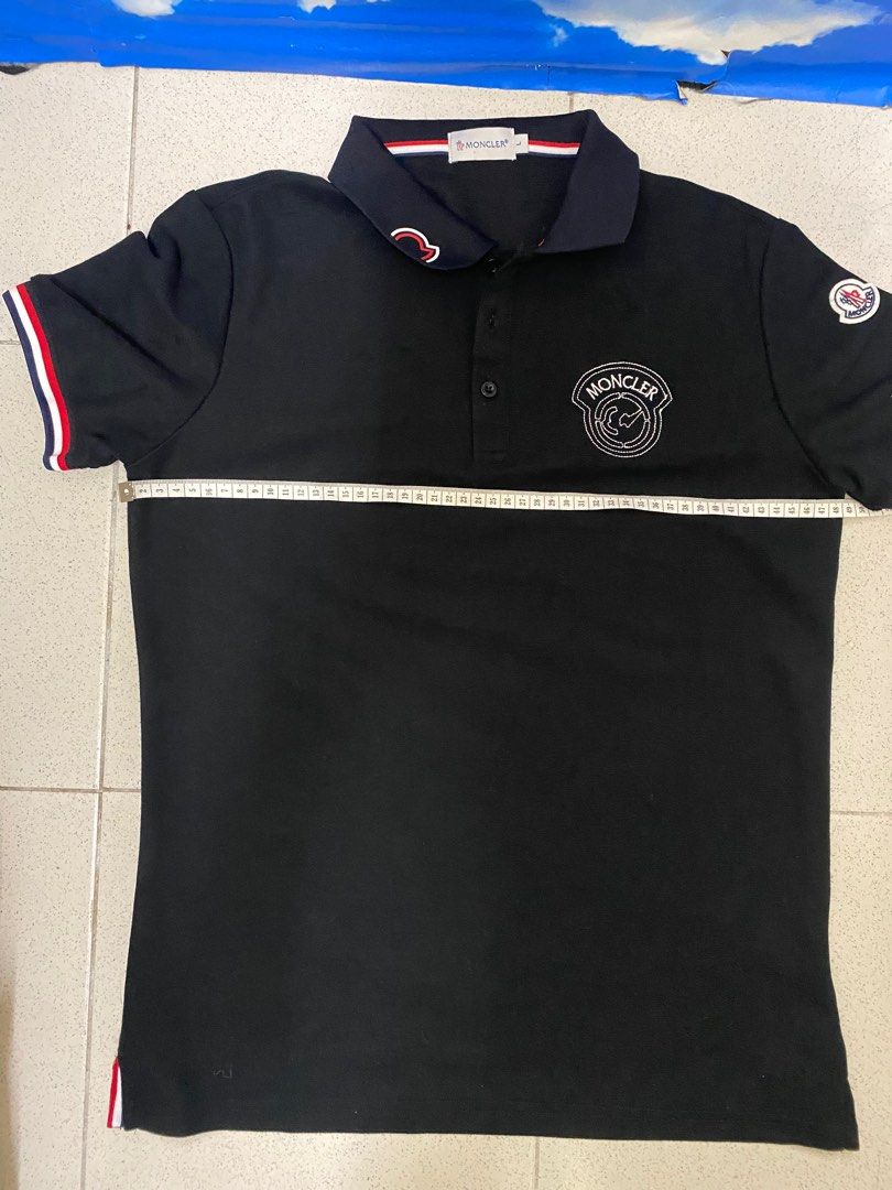Moncler polo t shirt clearance