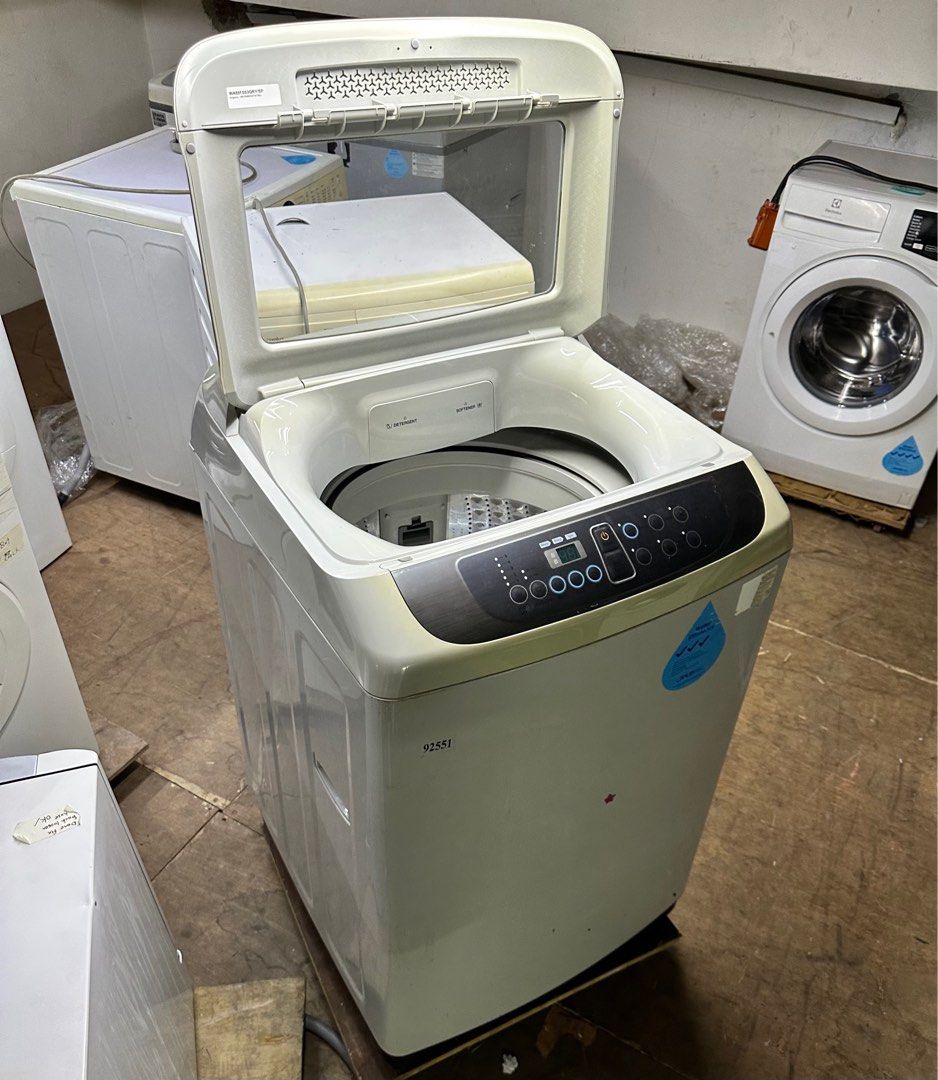 MUST BUY! Samsung 8.5KG TopLoader Washing Machine WA85F5S3 (92551), TV