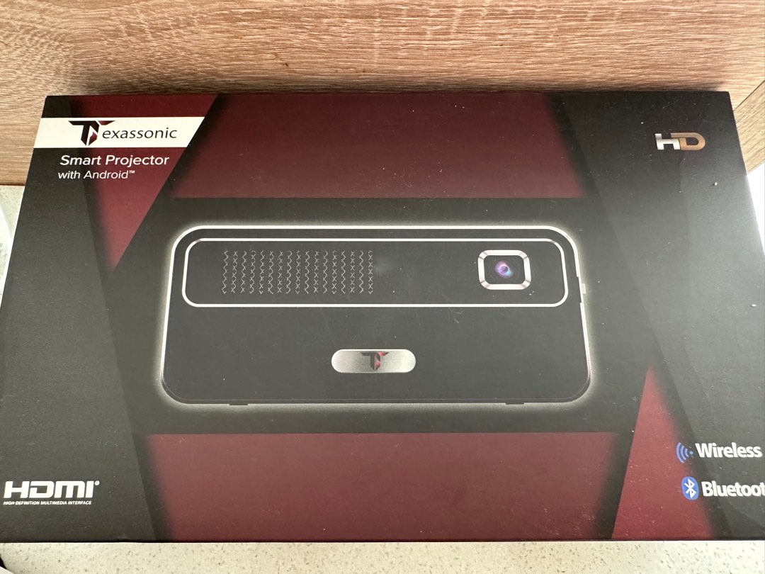 New Texas Sonic Smart Projector - compact, 家庭電器, 電視 & 其他娛樂, 投影機 - Carousell