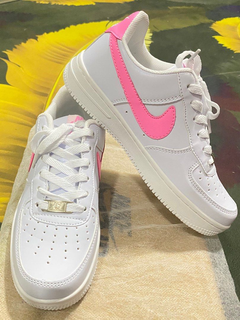 Pink air force max top