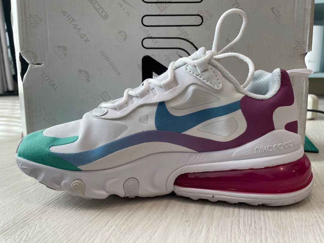 nike air max 270 react pastel