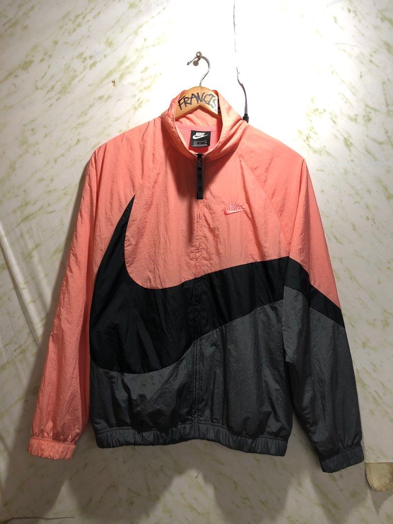 Peach nike windbreaker sales