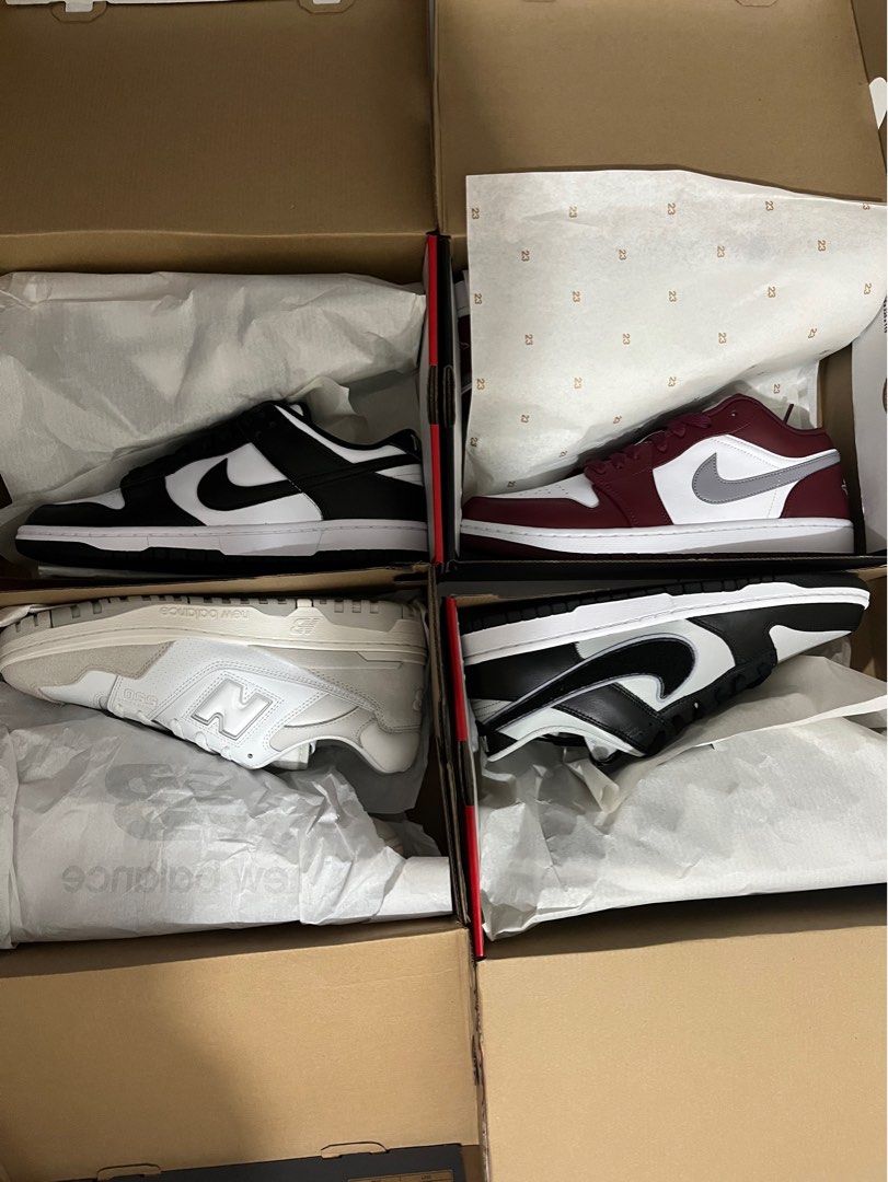 nike dunk and jordan 1