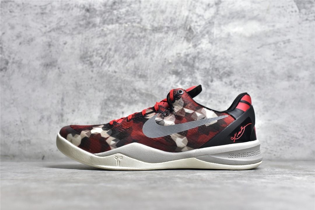 NIKE KOBE 8 Challenge Red basketball shoes, Men's Fashion ...