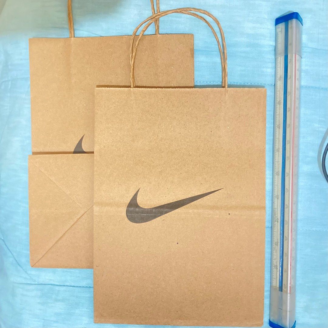 Nike Paper Bags Small, Luxury, Bags & Wallets on Carousell