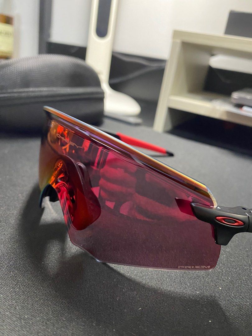 Oakley Encoder Red Prizm, Men's Fashion, Watches & Accessories, Sunglasses  & Eyewear on Carousell