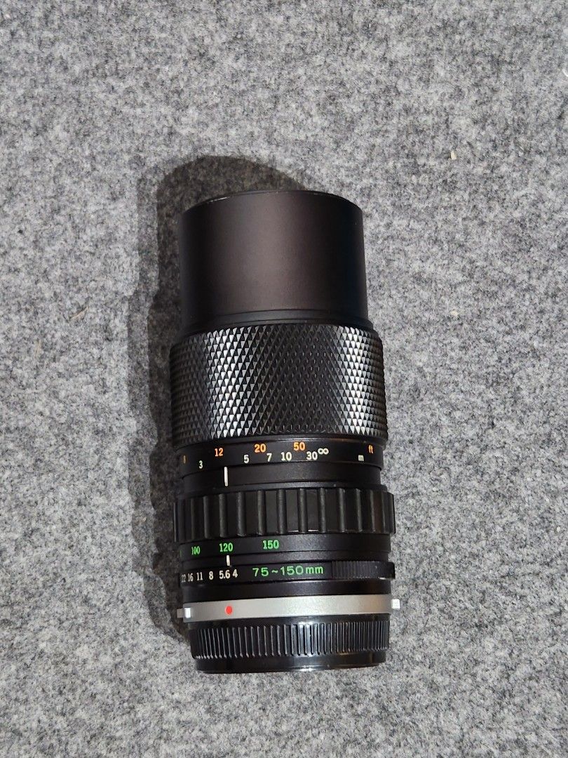 OLYMPUS OM SYSTÈME Zoom Zuiko Auto- 75-150mm F4 Traces De Moisissure