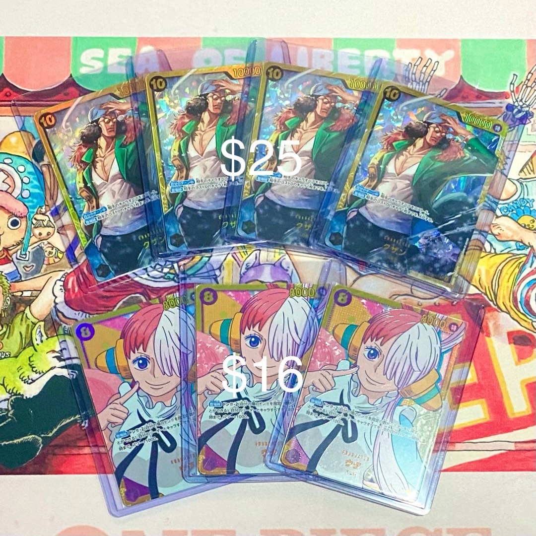 ONE PIECE Card Game One Piece TCG OP02 One Piece Aokiji Kuzan SEC Uta