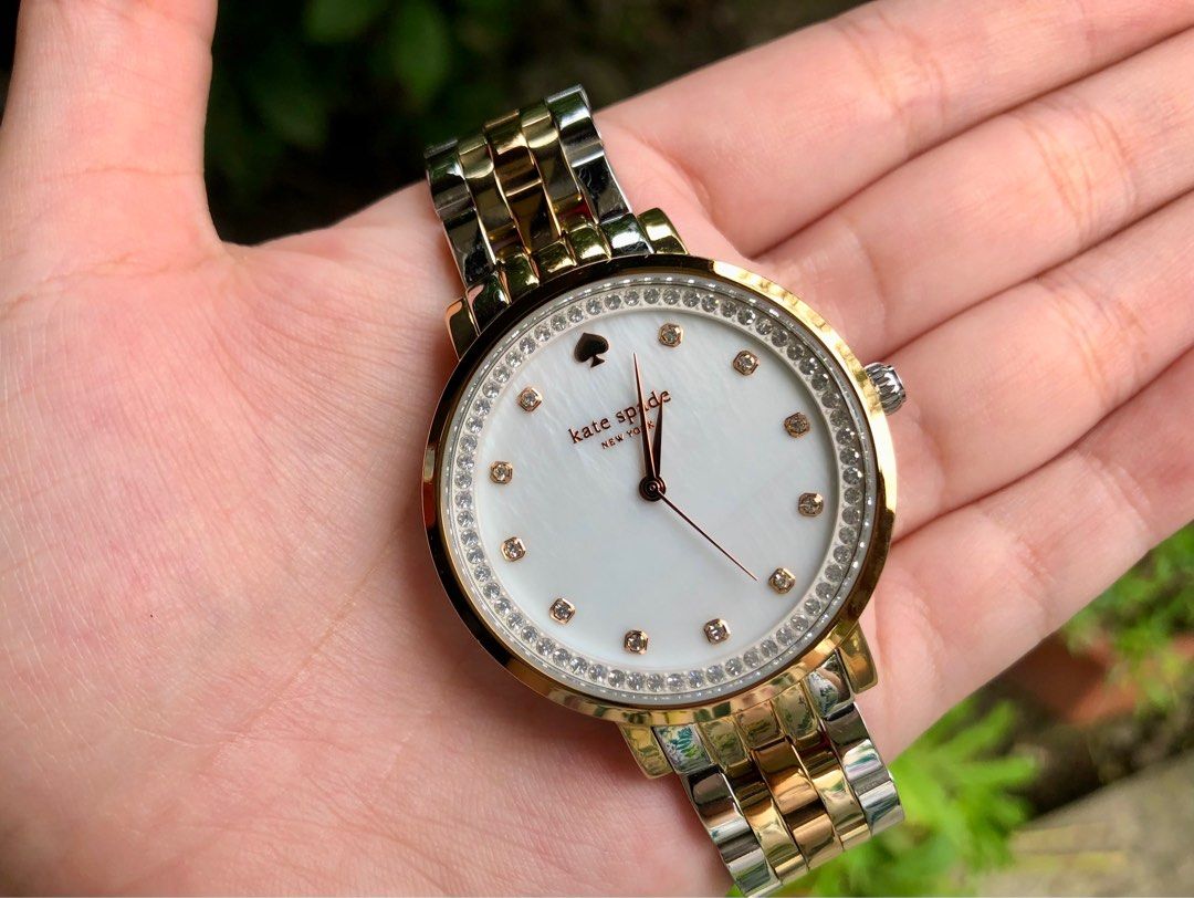 Kate spade tri tone watch discount