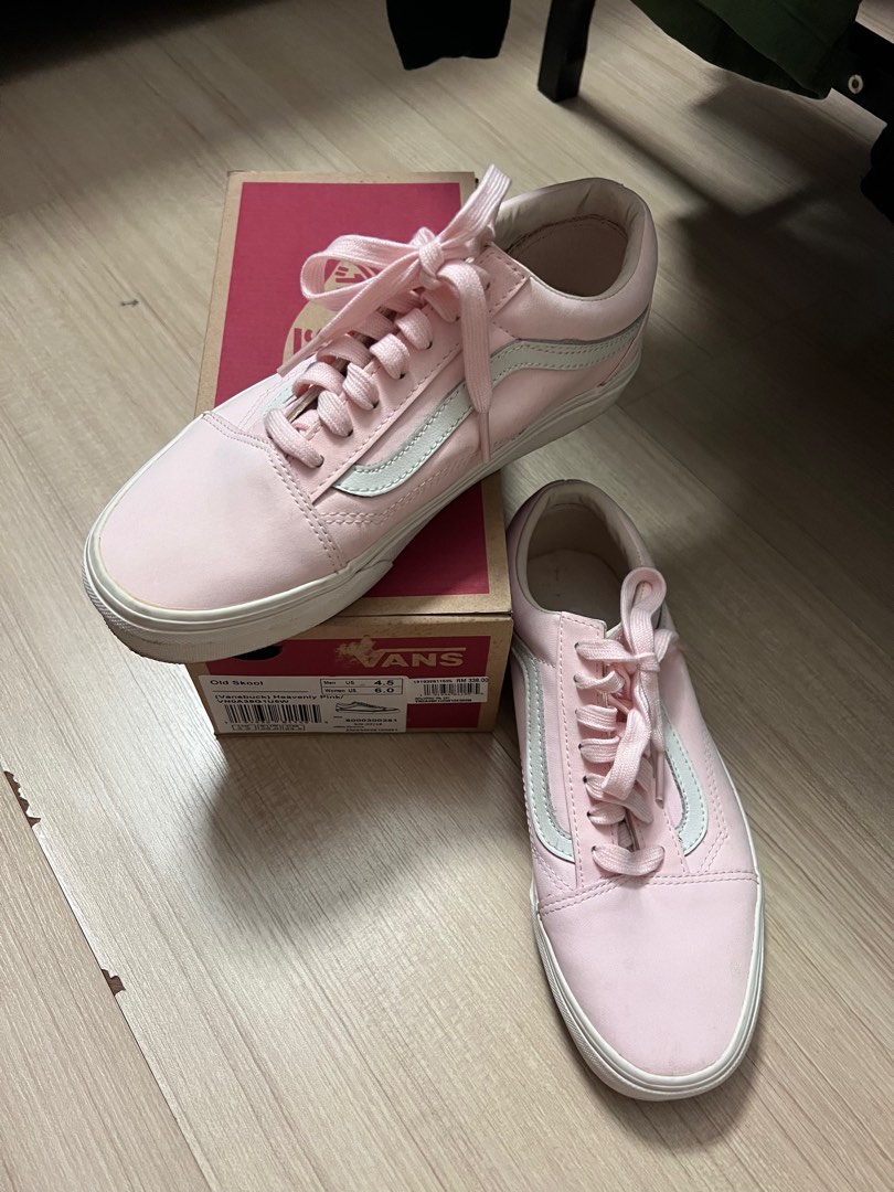 Vans store pink original