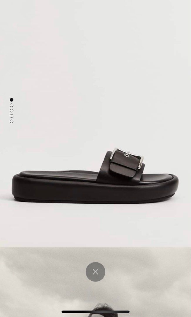 Mango platform braid 2025 sandal