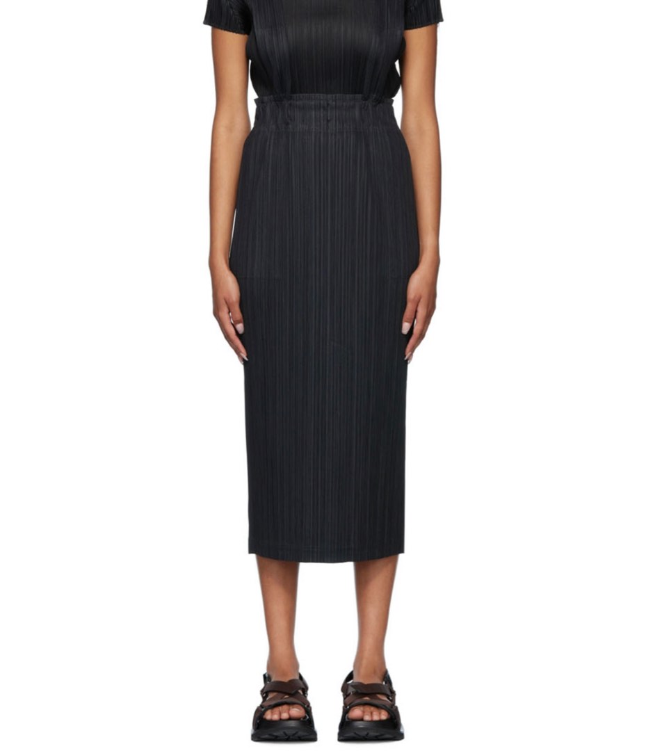 ISSEY MIYAKE wide pleat skirt