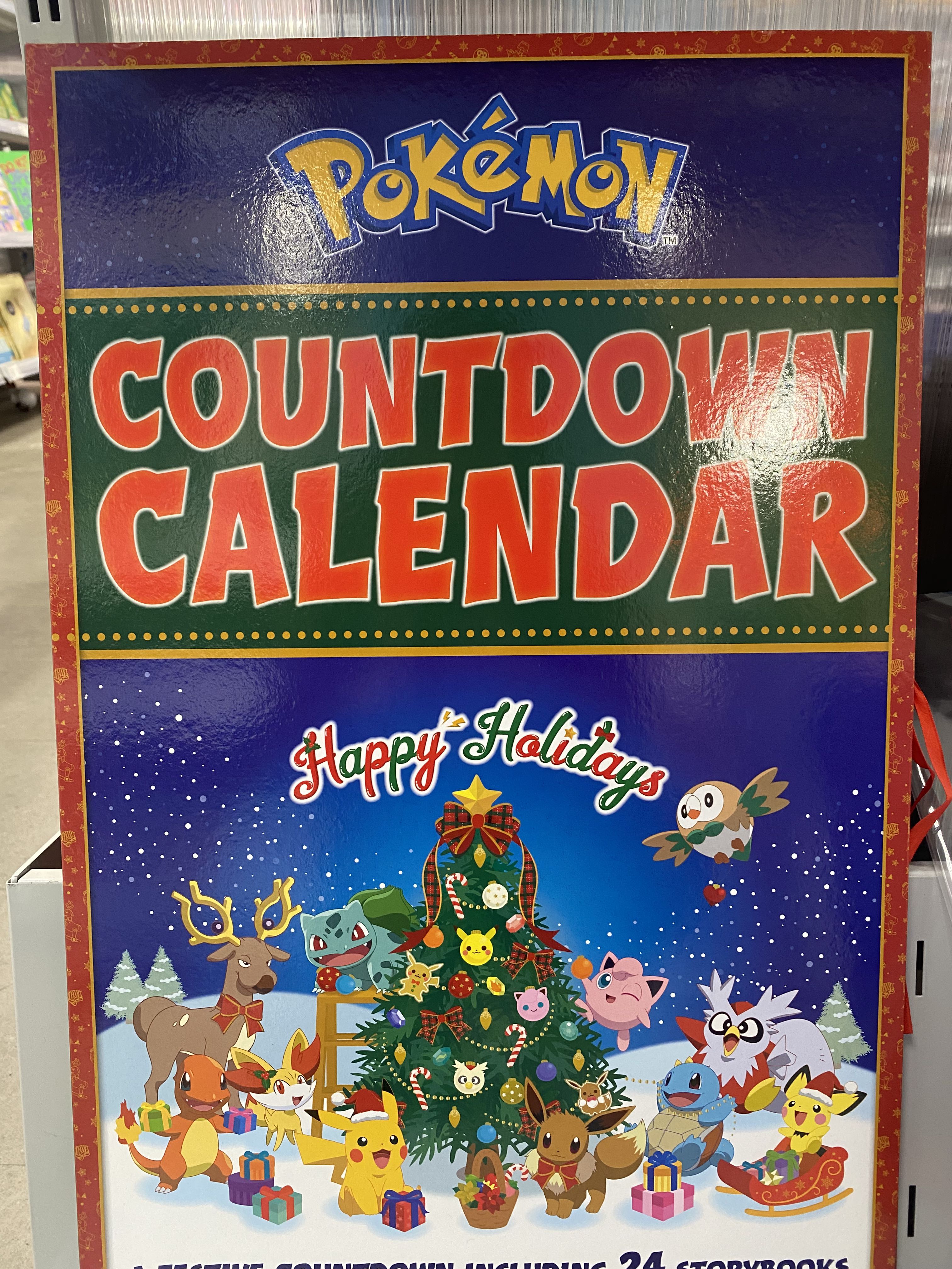 Pokemon Countdown Calendar, Hobbies & Toys, Toys & Games on Carousell