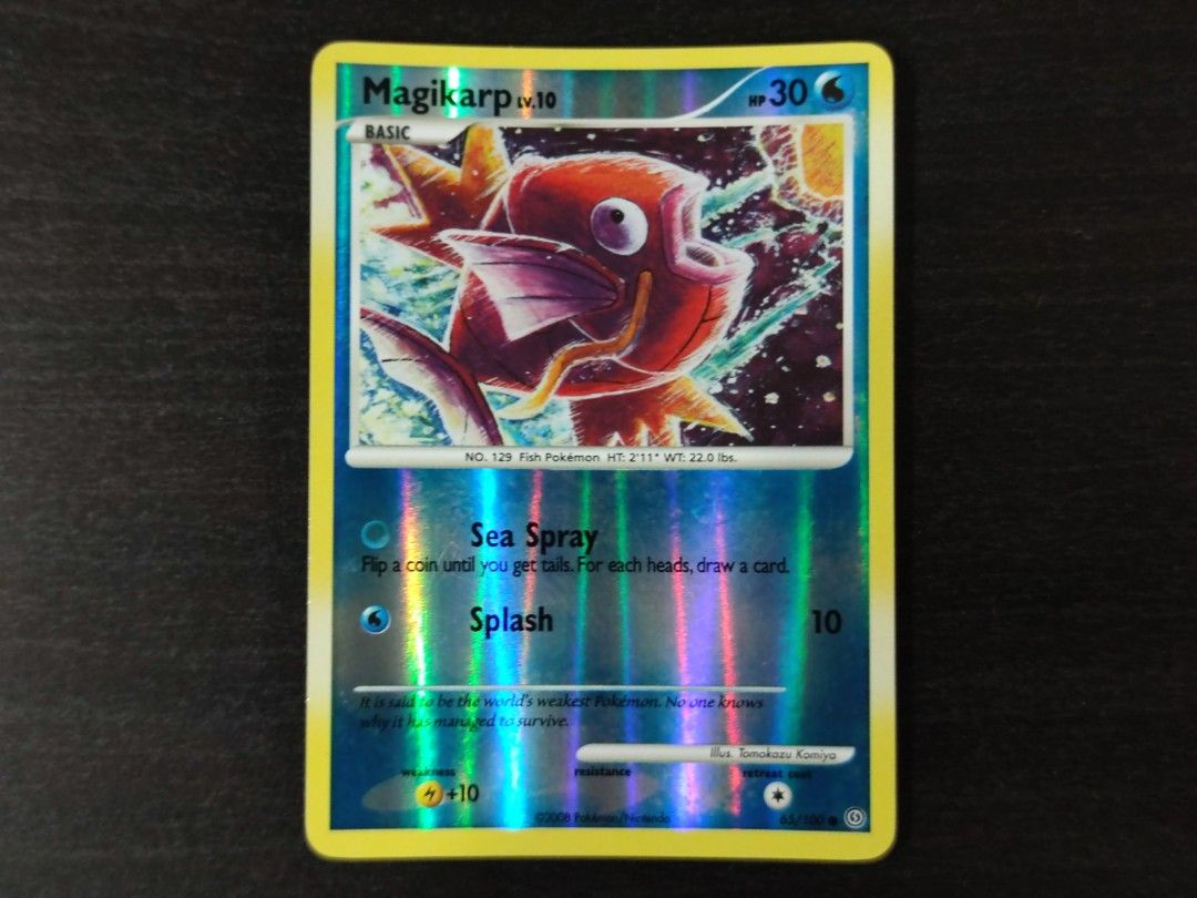Pokemon Magikarp 65/100 Stormfront, Hobbies & Toys, Toys & Games on ...