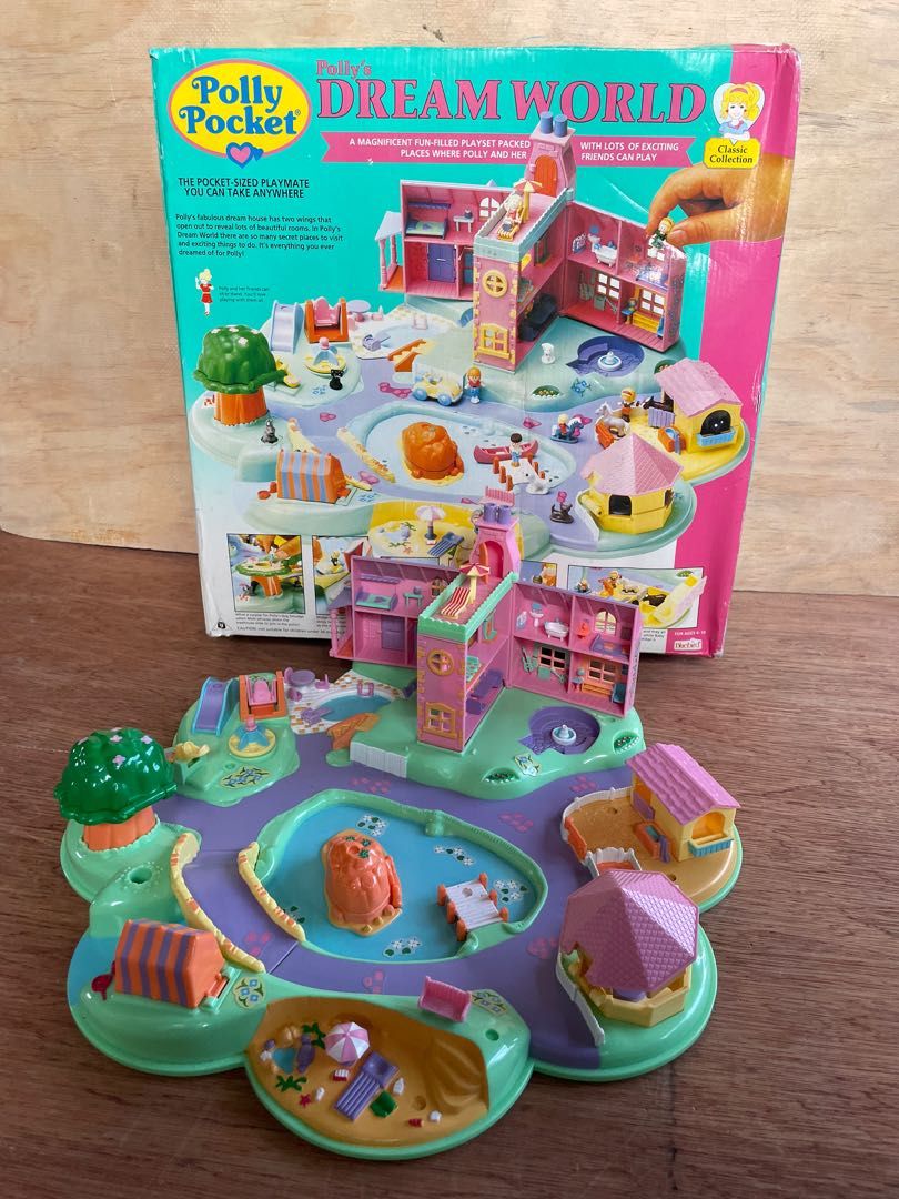 Polly Pocket Blue Bird Vintage Polly s Dream World Playset
