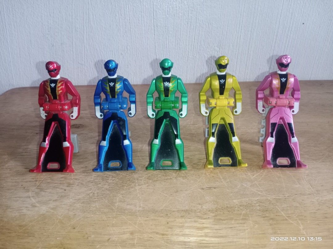 Power ranger mega force key ranger toys, Hobbies & Toys, Toys & Games ...