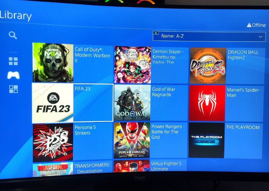 Ps4 ultrawide top
