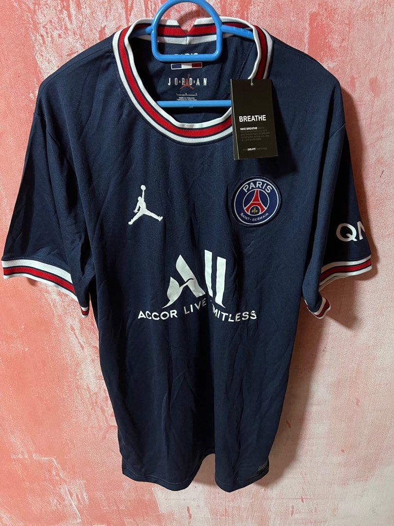 Psg Kit 21/22 ( Messi Nameset), Men's Fashion, Activewear on Carousell