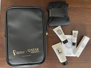 Qatar Airways FIFA 2022 World Cup  Business Class Diptyque Amenity Strapped Bag