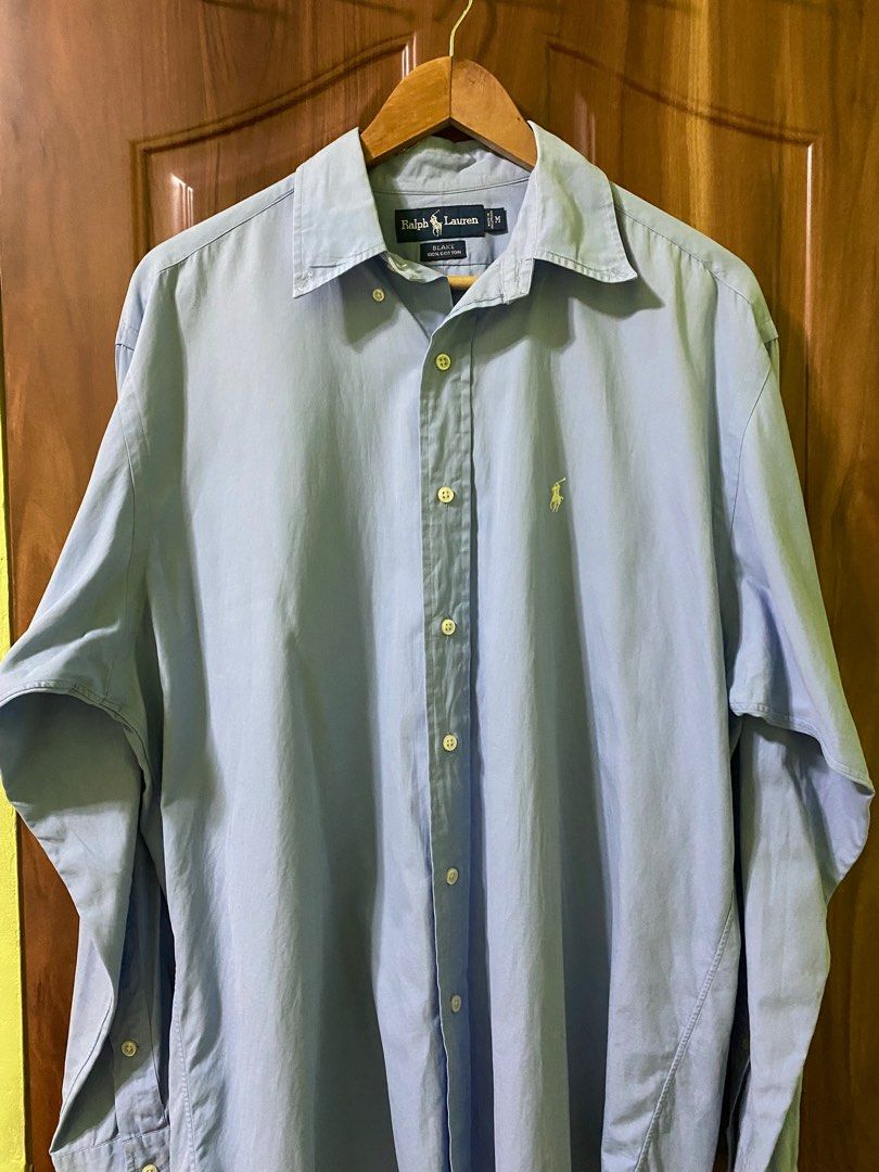 Ralph Lauren button down long sleeves (Category: Tshirts & Polo Shirts ) located in Caloocan City. Submitted by rnstabug (Listing ID 1202228749, Image 2). Description: Ralph Lauren button down long sleeves complete tags size M on tag fits large 23x30 dimensions very excellent condition, good as new no issue thank you! 🙌🏼.
