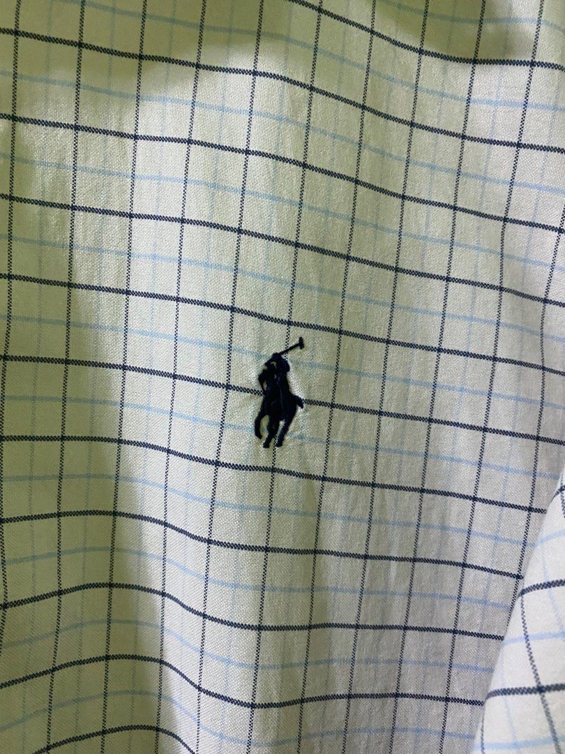 Ralph Lauren button down long sleeves (Category: Tshirts & Polo Shirts ) located in Caloocan City. Submitted by rnstabug (Listing ID 1202232013, Image 3). Description: Ralph Lauren button down long sleeves complete tags size XL on tag but fits medium to large 22x29-31 dimensions very excellent condition, good as new no issue thank you! 🙌🏼.