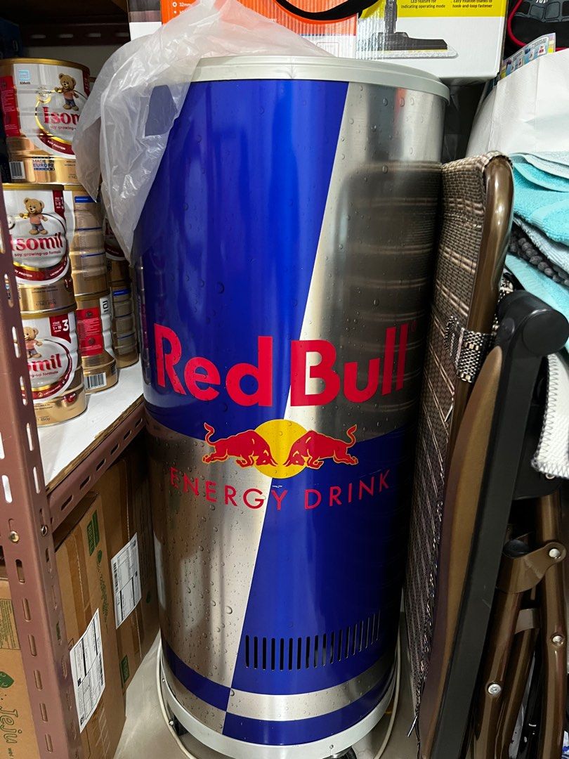 Red bull can shaped fridge online