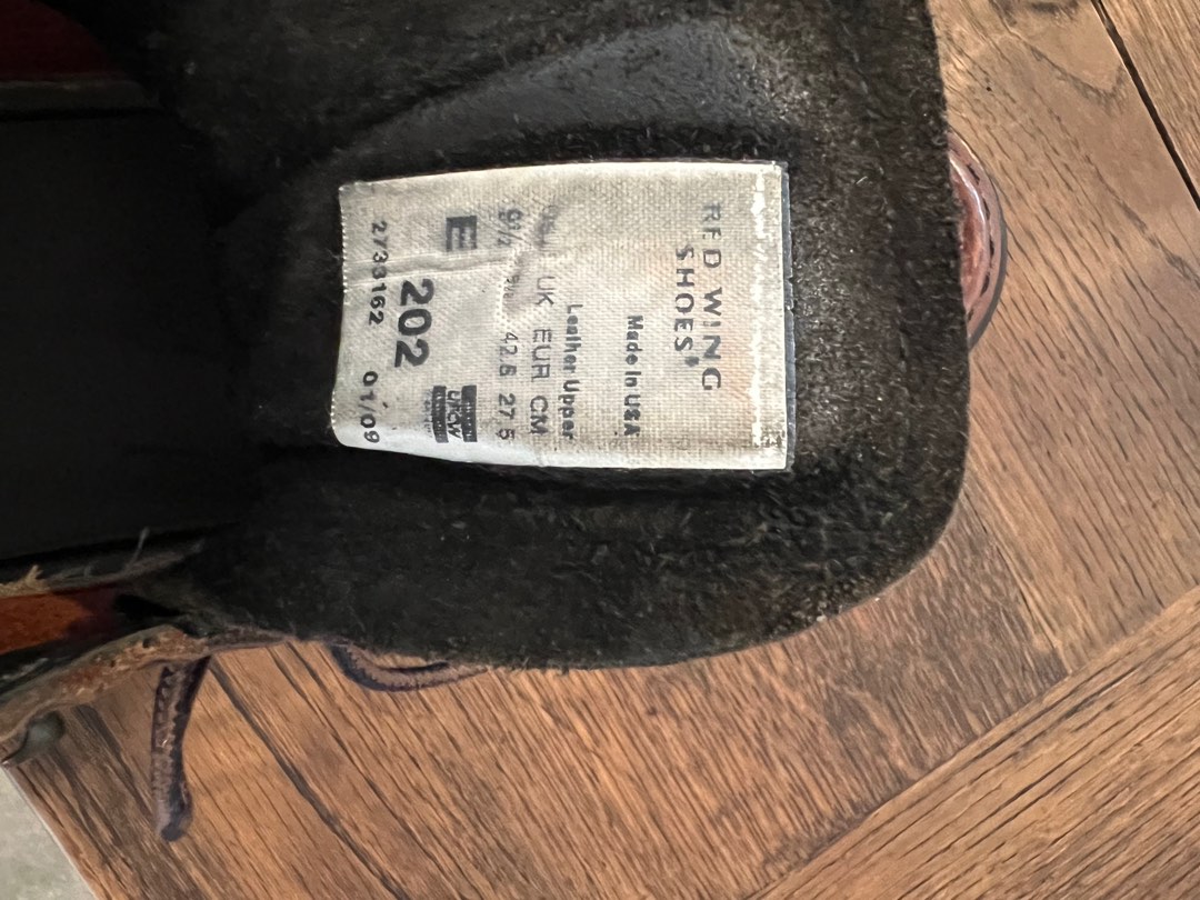 Red wing 202 cheap work boot