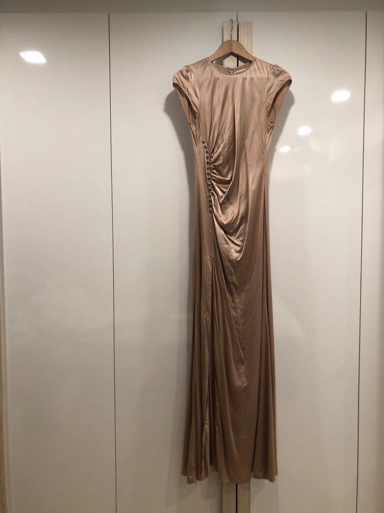 reformation Birch Dress in Blush, Women's Fashion, Dresses & Sets