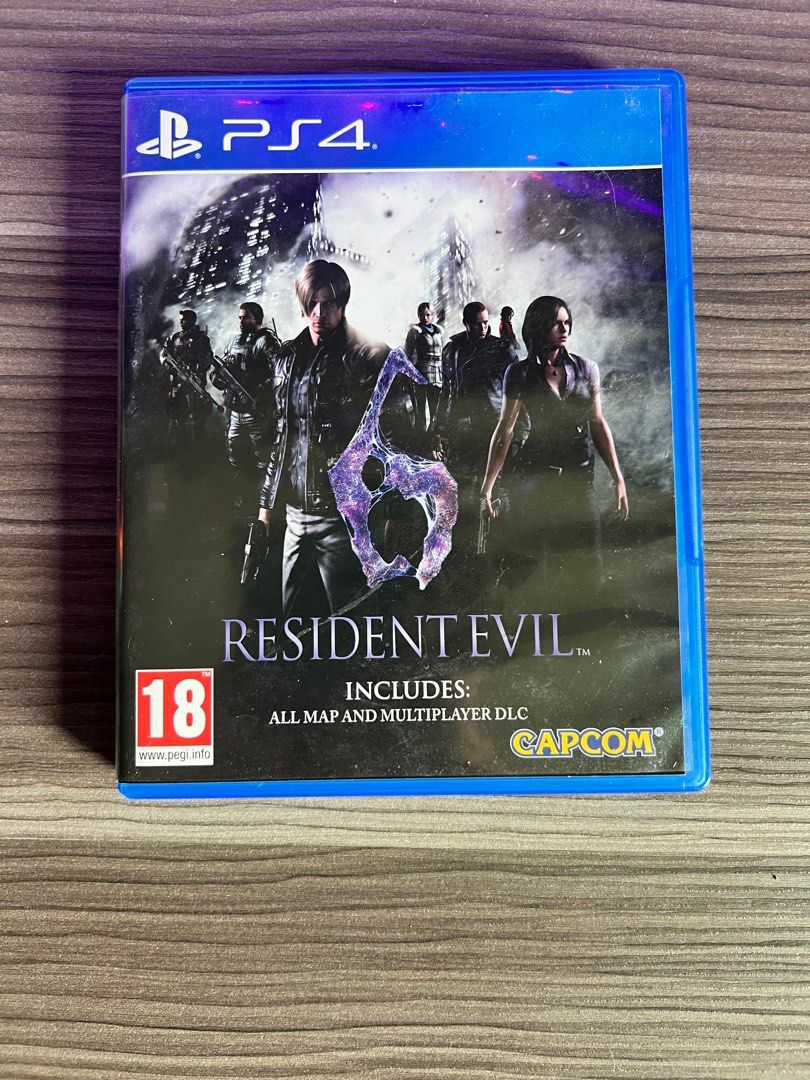 Resident Evil 6 PS4, Video Gaming, Video Game Consoles, PlayStation on ...