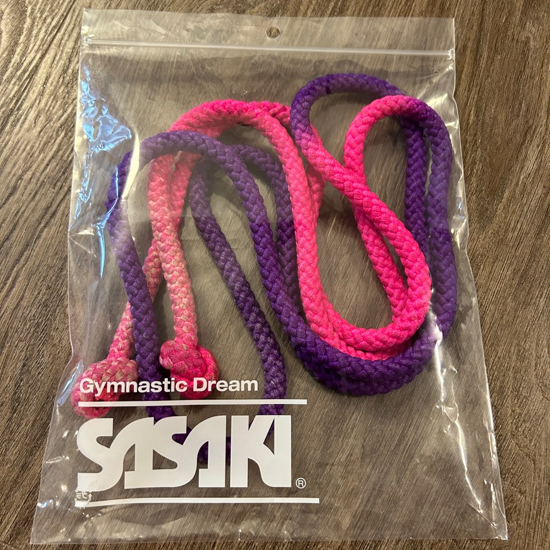 Sasaki Rhythmic Gymnastics 2Colour Rope, Sports Equipment, Other