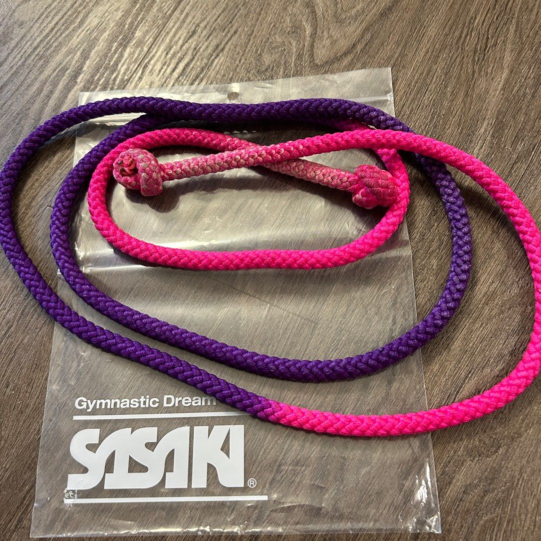 Sasaki Rhythmic Gymnastics 2Colour Rope, Sports Equipment, Other