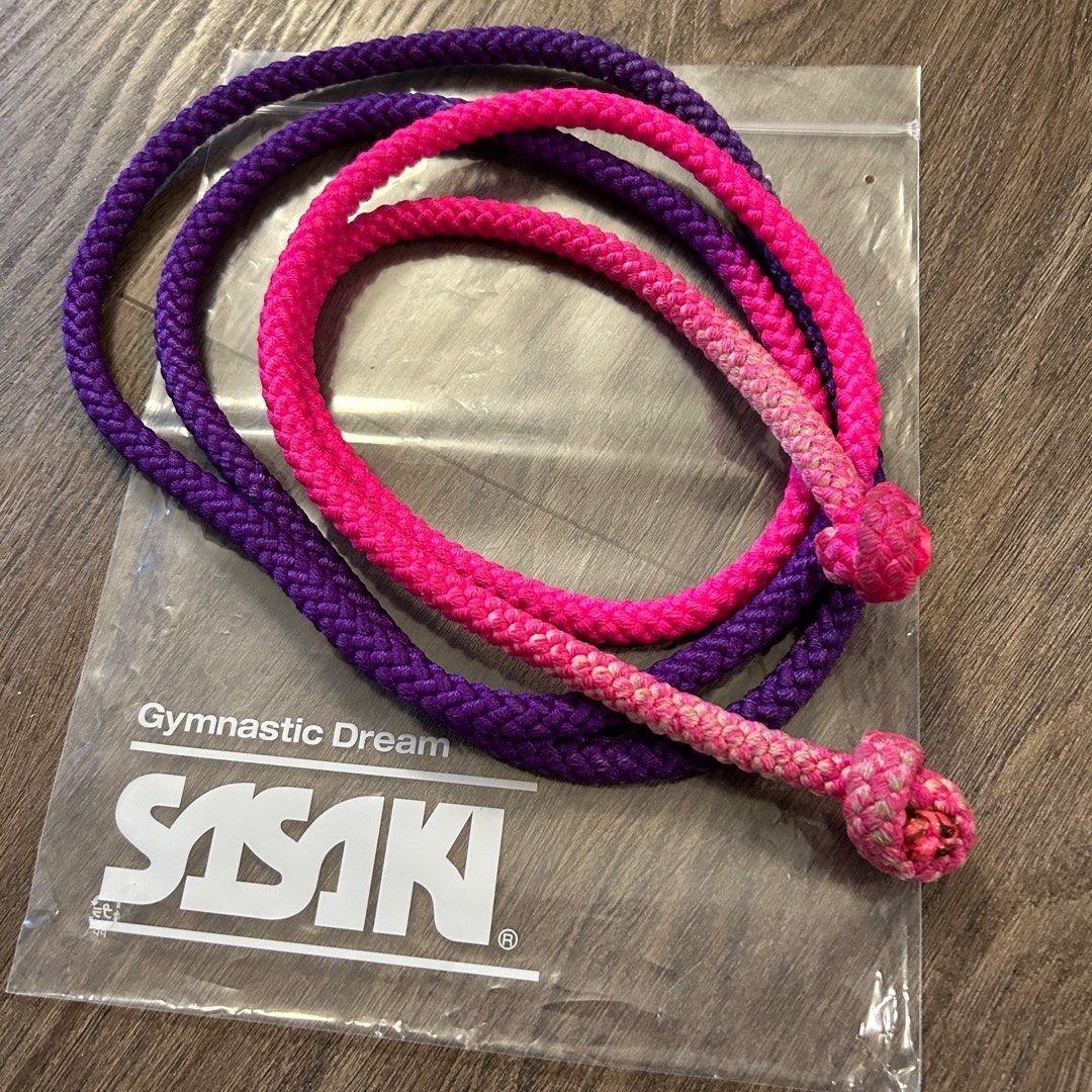 Sasaki Rhythmic Gymnastics 2Colour Rope, Sports Equipment, Other