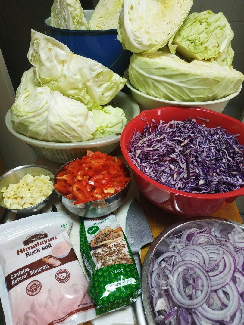 Sauerkraut, homemade Superfood, gourmet recipe ;), Food & Drinks