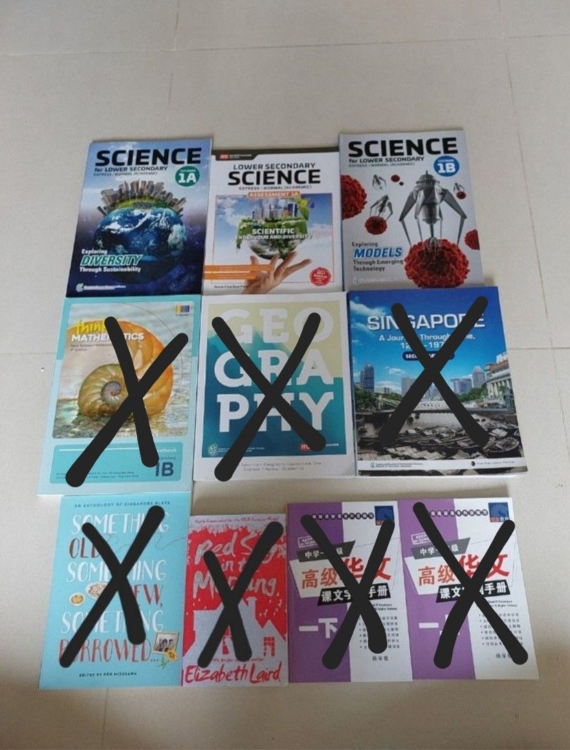 Secondary 1 Expressna Textbooks And Workbooks Science Textbook 1a 1b Secondary 1 Science 4907