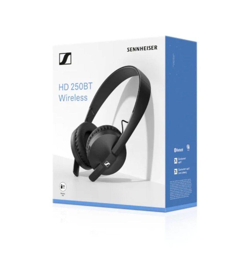 Sennheiser HD250BT Wireless Headphone, Audio, Headphones