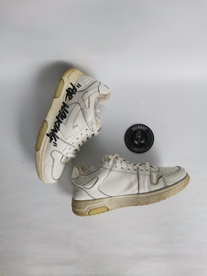 Sepatu Off White For Walking, Fesyen Pria, Sepatu , Sneakers di Carousell