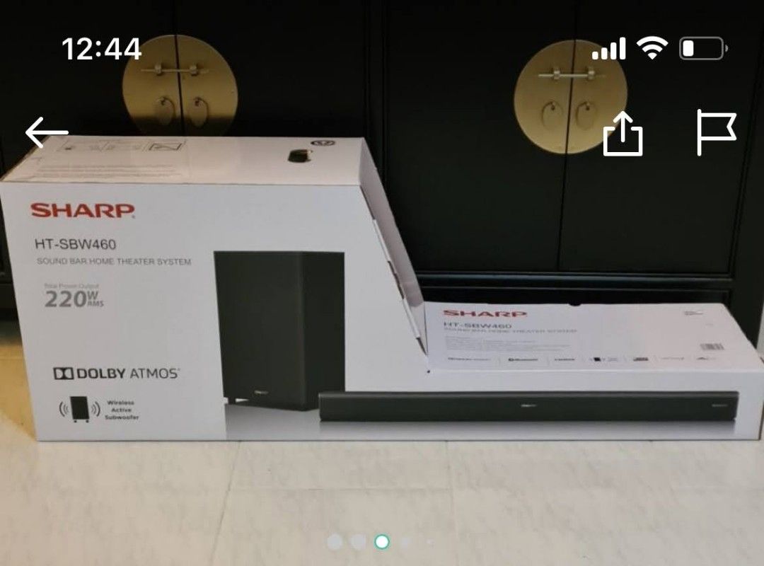 Sharp Sound bar, Audio, Soundbars, Speakers & Amplifiers on Carousell