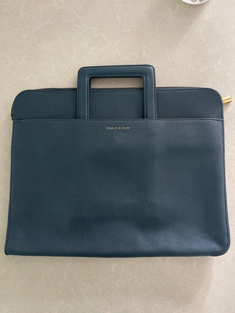 Sleek & stylish Charles & Keith laptop bag, Computers & Tech, Parts