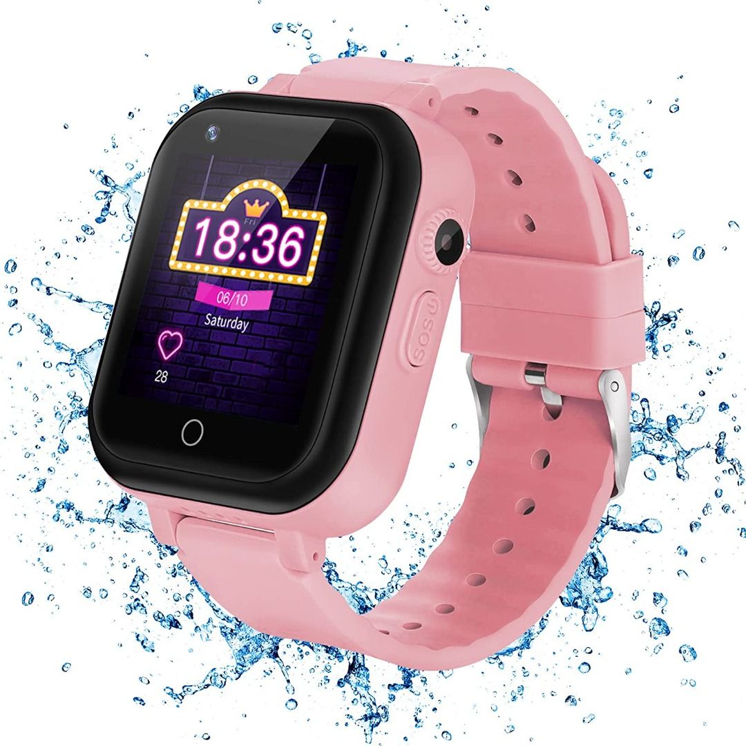Smart Watch for Kids with GPS Tracker and Calls Waterproof Cell