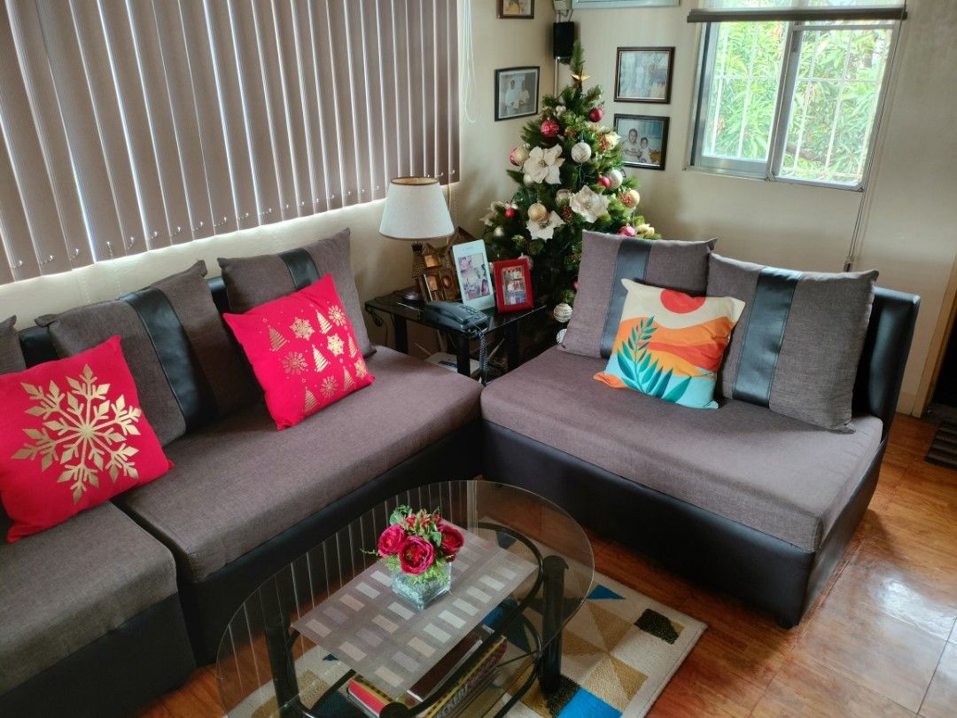 Sofa Set with ottoman (Modular Sofa), Furniture & Home Living