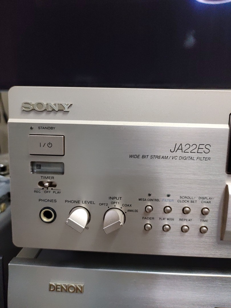 Sony MDS JA22ES 日版全正常高級MD機, 音響器材, 音樂播放裝置MP3及CD