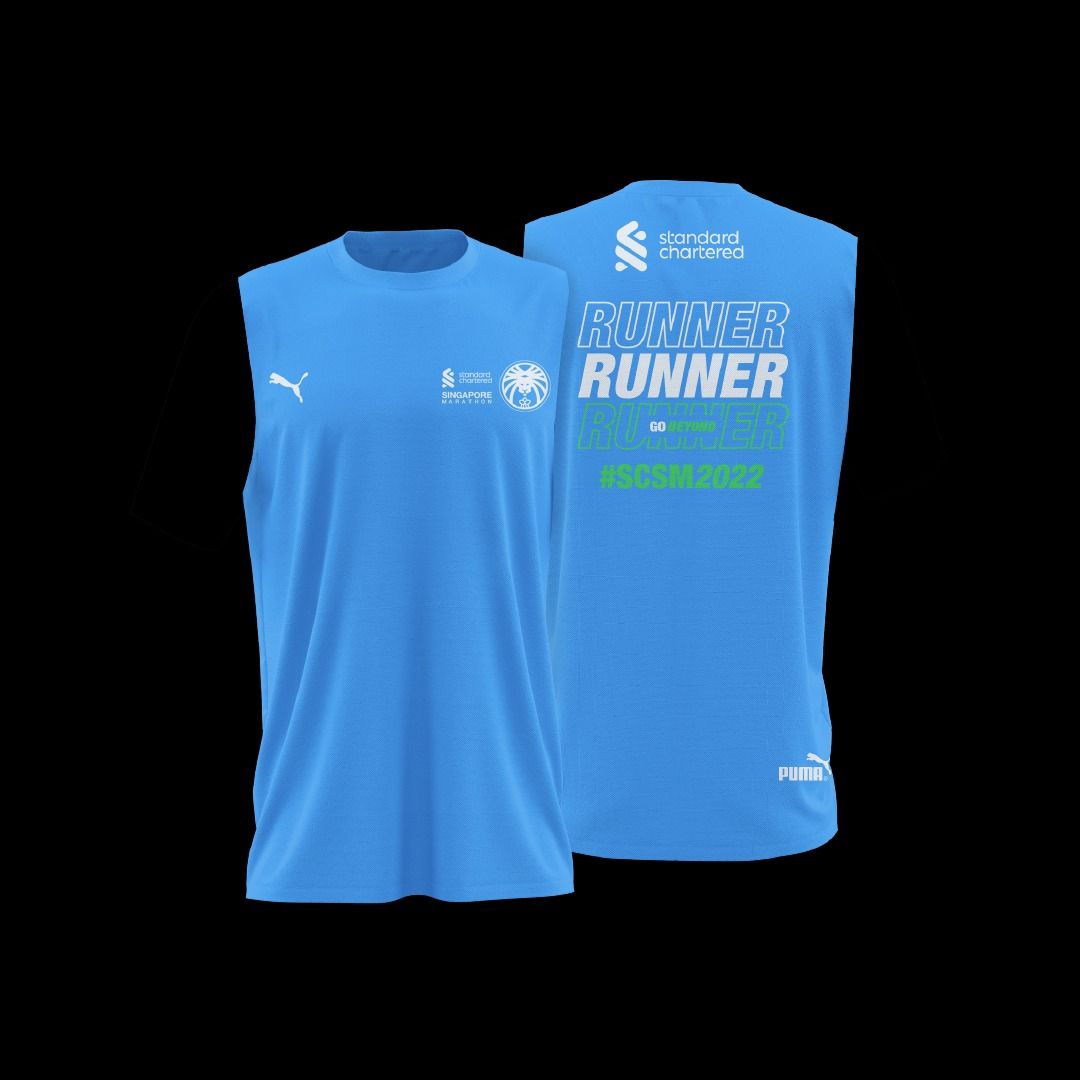 Standard Chartered Singapore Full Marathon 2022 Race and Finisher Tee