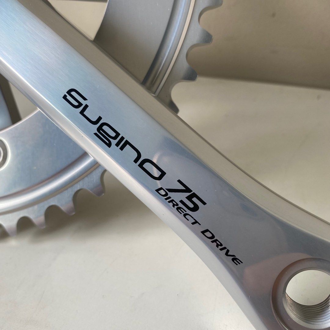 Sugino 75 Zen Direct Drive V2 Track Crankset non NJS 50T, Sports