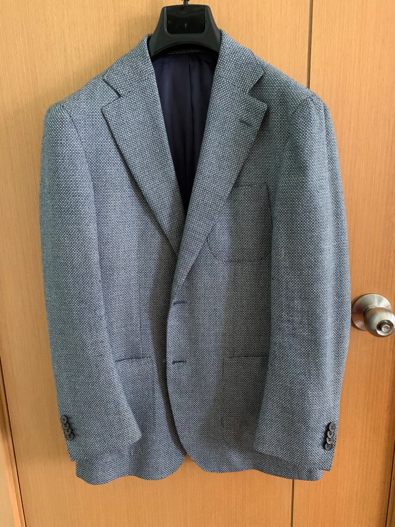 Suitsupply Jacket/Blazer blue, Men's Fashion, Coats, Jackets and
