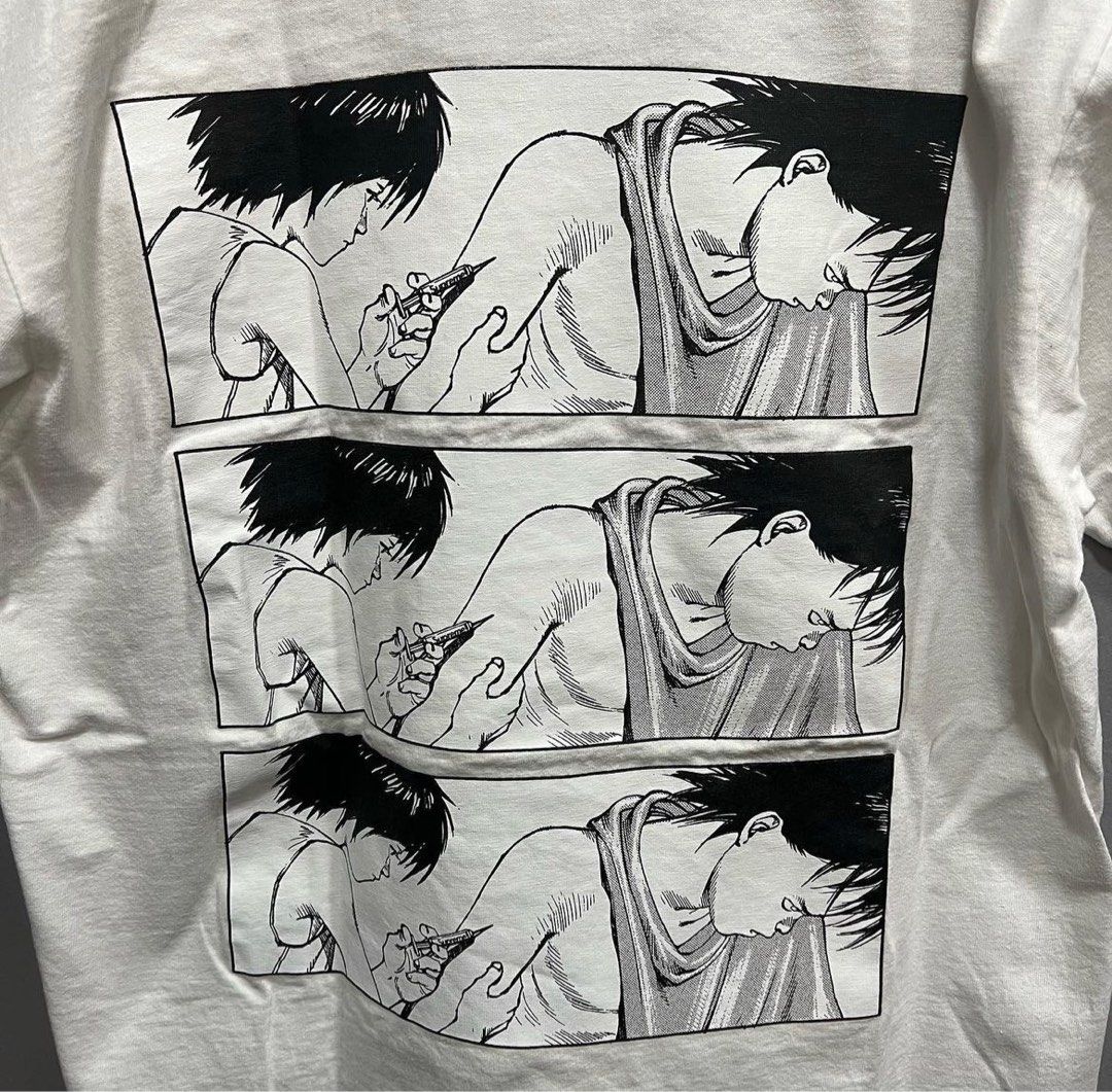 Supreme Akira Syringe Tee Men s Fashion Tops Sets Tshirts