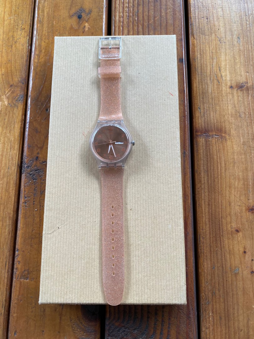 Swatch shop pink glistar