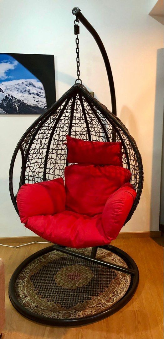 Swing Chair, Furniture & Home Living, Outdoor Furniture on Carousell