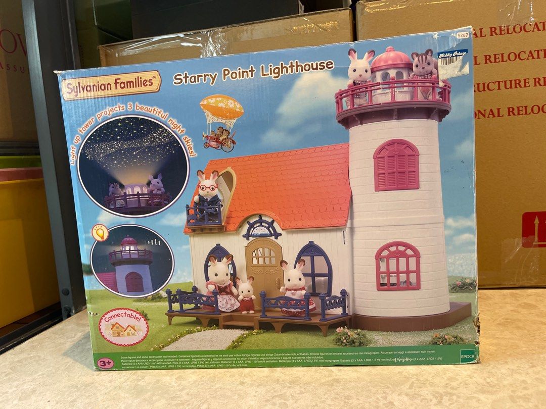 Sylvanian families 5267 starry on sale point lighthouse