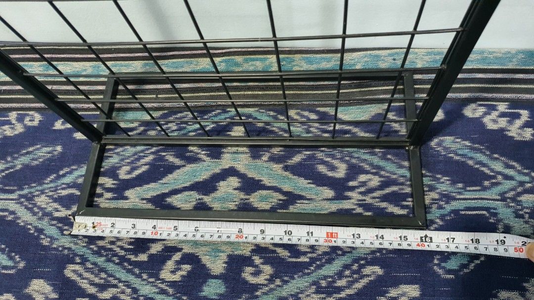 Table Top Wire Mesh Display Rack Black, Furniture & Home Living, Home